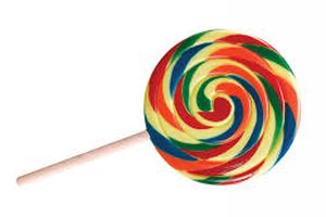 Конфета сосулька на палочке — lollipop