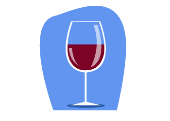 das Weinglas